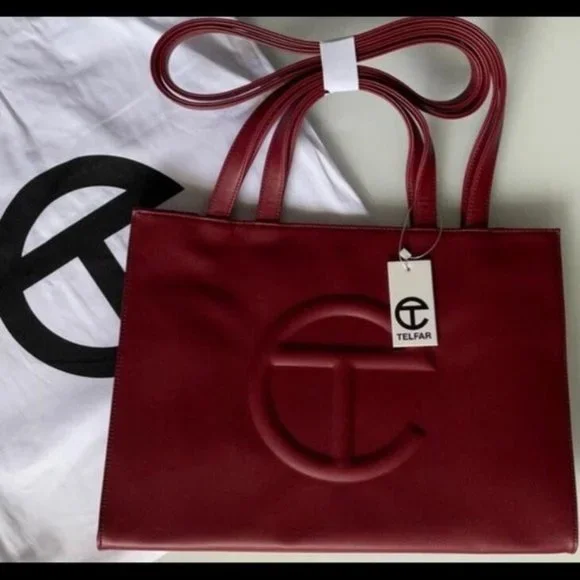 Bags Telfar Medium Oxblood Shopping Bag Poshmark